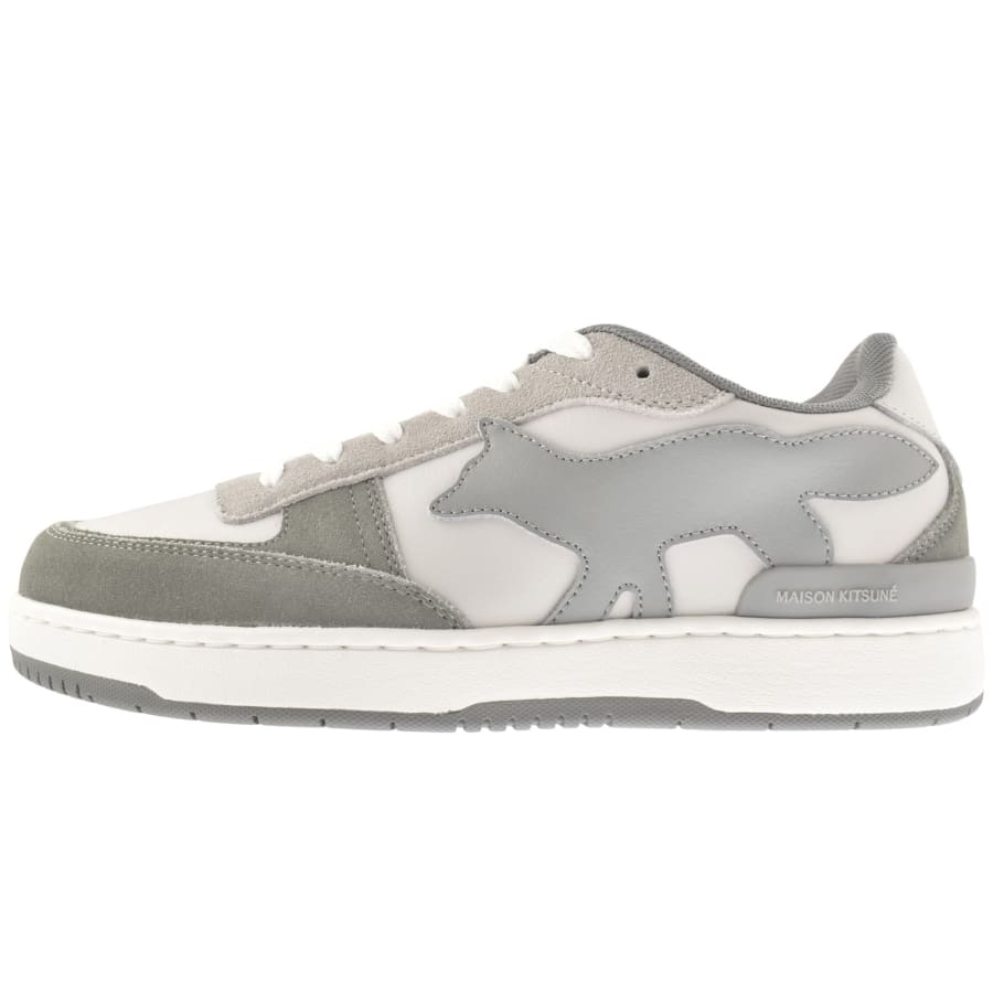 送料関税込♪MAISON KITSUNE/CHIRU トレーナー スニーカー grey Maison Kitsune Chiru Trainers Grey | Mainline Menswear